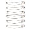 Curved Safety Pins Bulk for Quilting Sewing Clothing Tool Decorative Carbon Steel Ni Plated 2in
