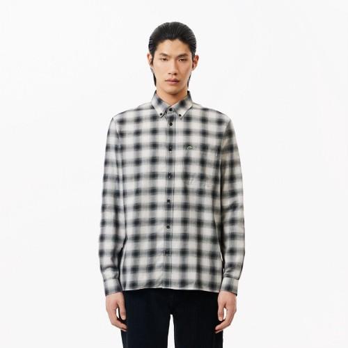 Lacoste Men's Flannel Regular Shirt