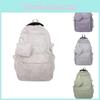Trendy Unisex Casual Backpack With Comfortable Arc Shoulder Straps For School