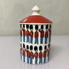 Neuschwanstein Castle Candle Holder Candles Jar Retro Storage Bin Ceramic Caft Home Decoration Jewerlly Storage Box