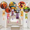 Halloween Pumpkin Lanterns: Jewelry Store Decor with Balloons and Ornaments for a Festive Atmosphere