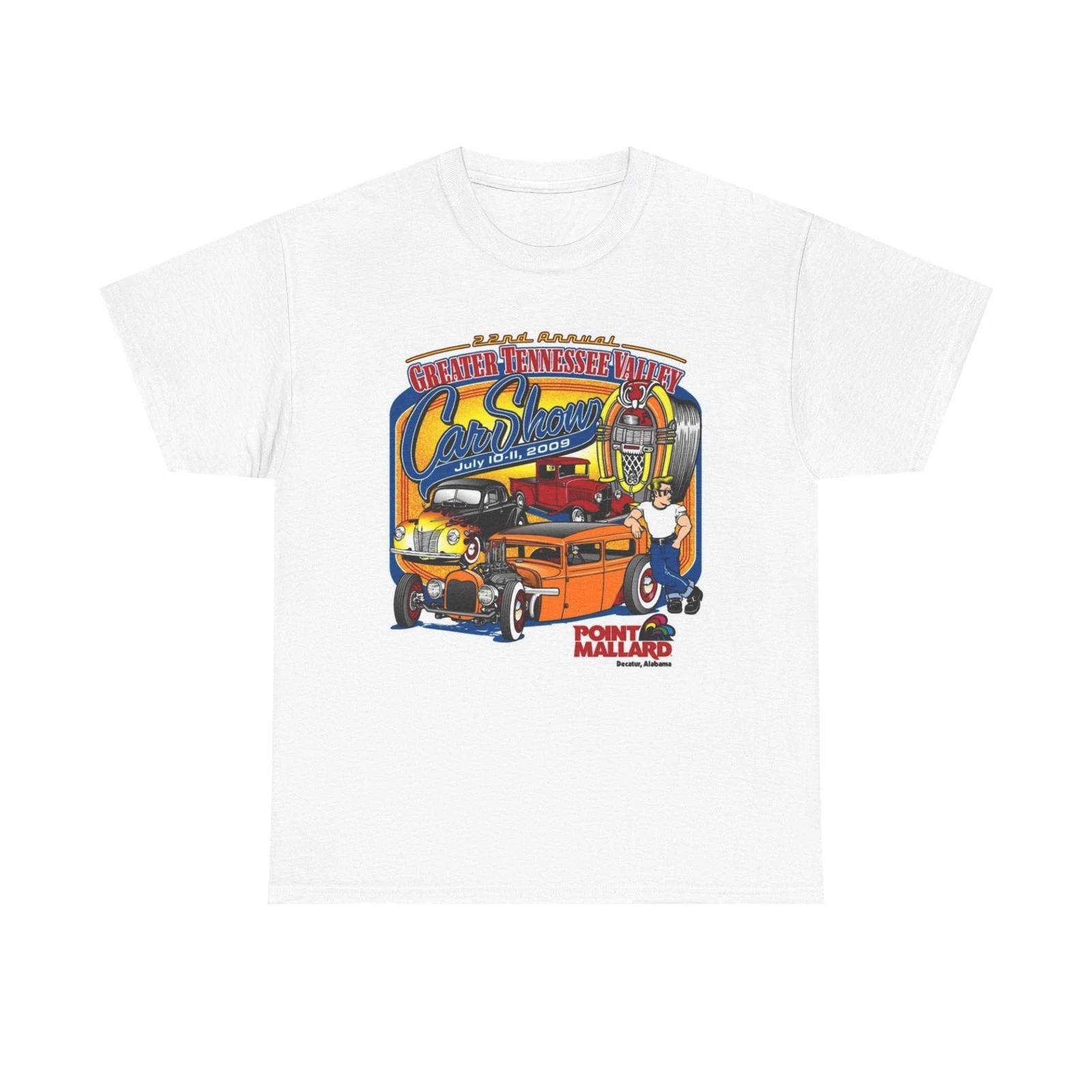 Men s and Women s T-shirts Retro Muscle Car Tee, Vintage Car Show XL