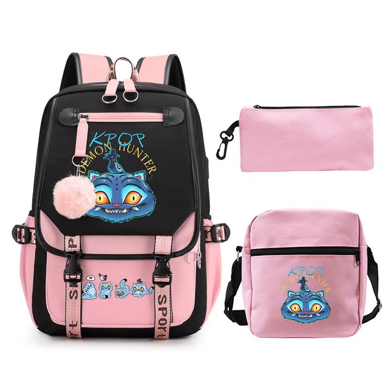 Animation Cartoon Personalized Printing Large Capacity Children'S Backpack Primary And Secondary School Schoolbag Leisure Suit