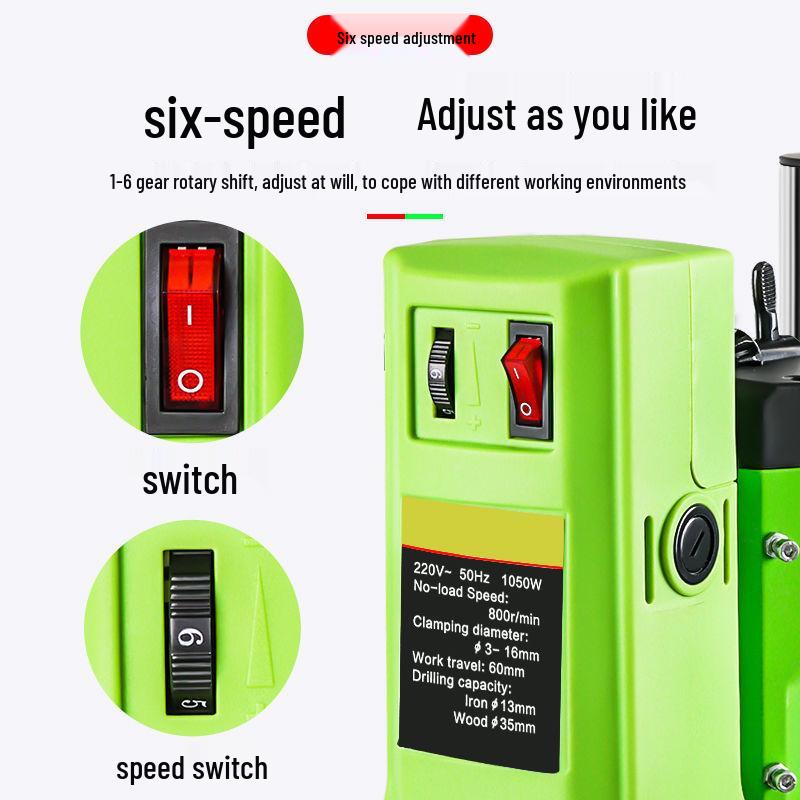 220V High Precision Mini Drill Press: Multifunctional, High-Speed Bench Lathe
