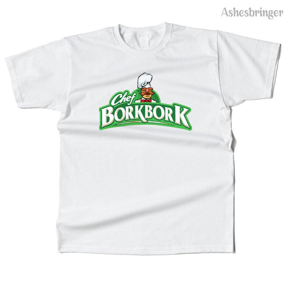 Mens Cotton Master Chef Graphic T Shirt Street Casual Style Tee for Men and Women