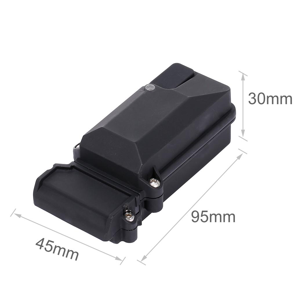 Plastic Receiver Box Waterproof Shock-proof Replacement for TRX-4 Remote Control Car