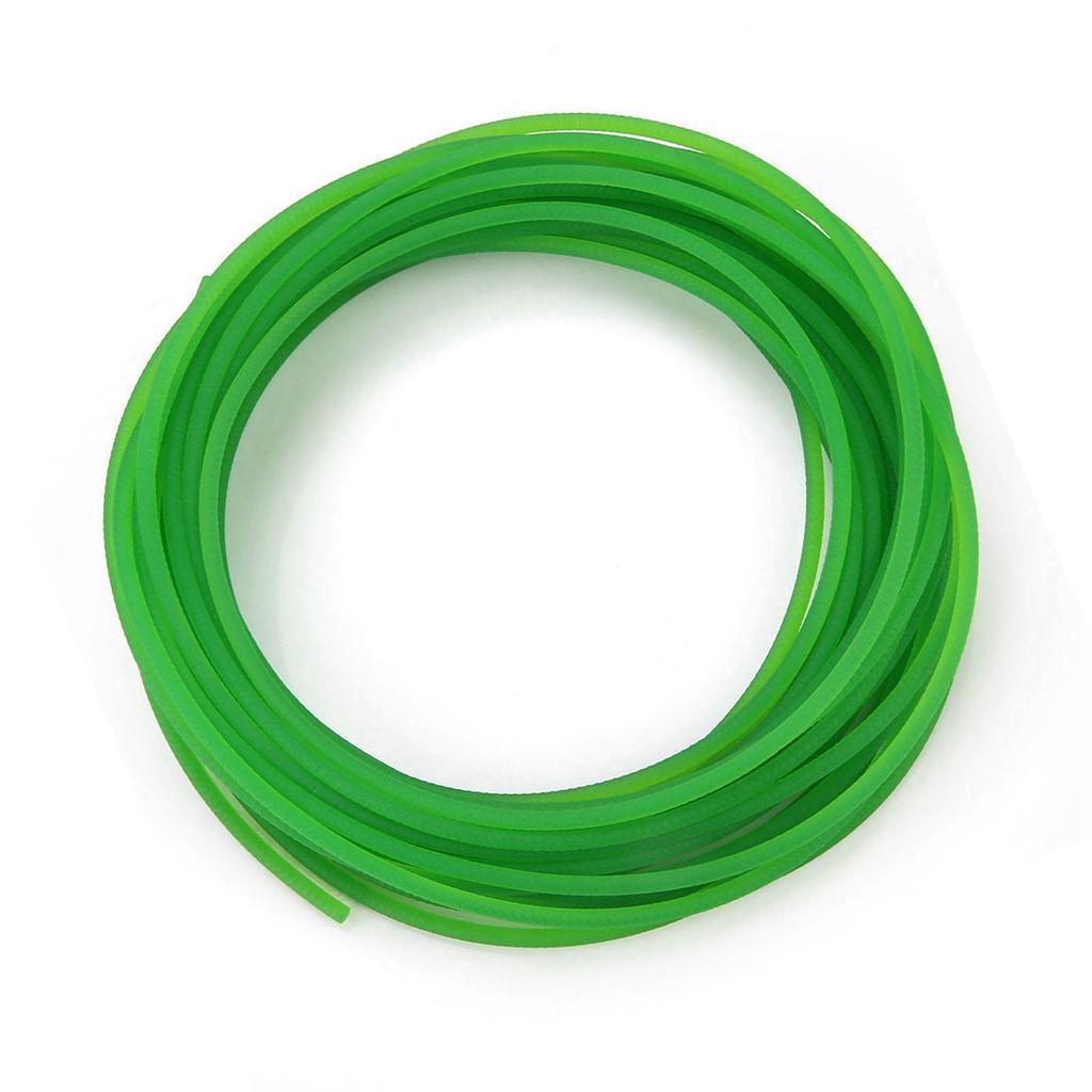 Green Rough Surface PU Polyurethane Round Belt for Drive Transmission