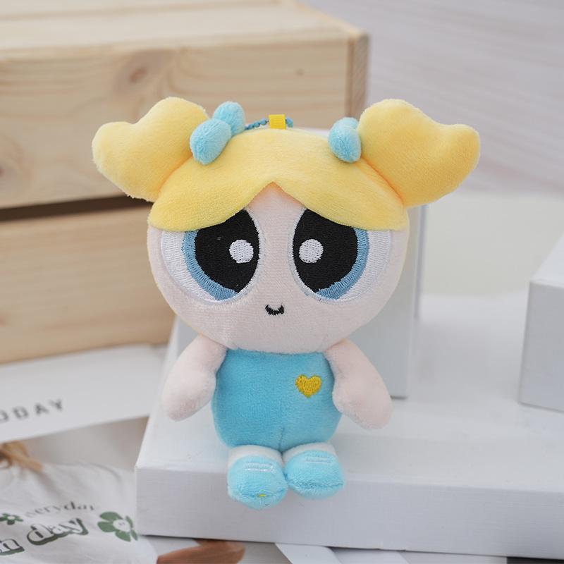 

Flying Charming Girl Stuffed Plush Toy Keychain In Vibrant Colors Perfect For Collectors синий
