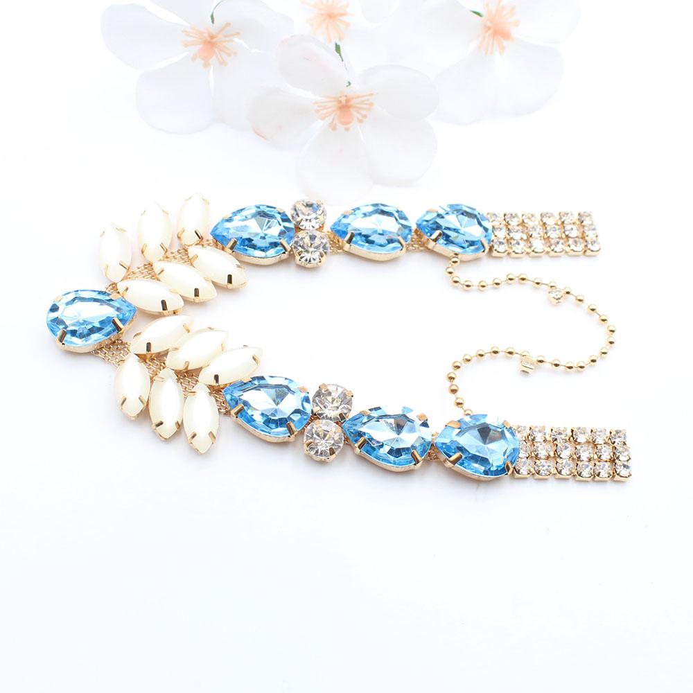 1 Piece of 125 * 170MM Horse Eye Water Drop Shoe Chain Clothing Decoration Buckle DIY Hand Sewn Beach Flip Flops Chain Decoratio