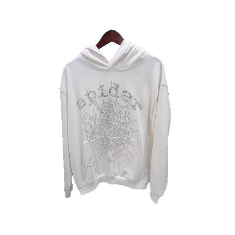 Premium Sp5der Hoodie Mens Oversized Streetwear Sweatshirt With 3D Pouch Pocket Winter Casual Long Sleeve