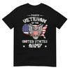 Proud Veteran Of The Us Army Usa Flag Soldier Veteran TShirt