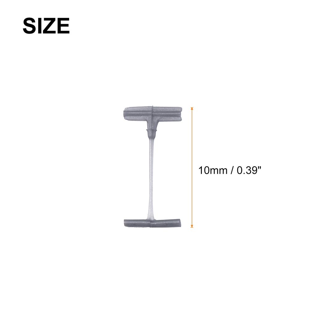 5000pcs/lot Standard Tagging Gun Fasteners Garment Tags Label Attachments Gun Barbs Colored  Plastic Tag Pins for Clothin