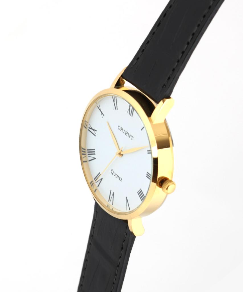 Olienteu Korean-Made Men'S Leather Band Wristwatch Ot5706Go
