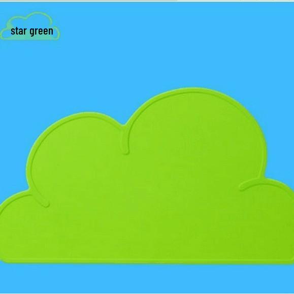 Cloud Macaron Silicone Spill-Proof Placemat for Kids