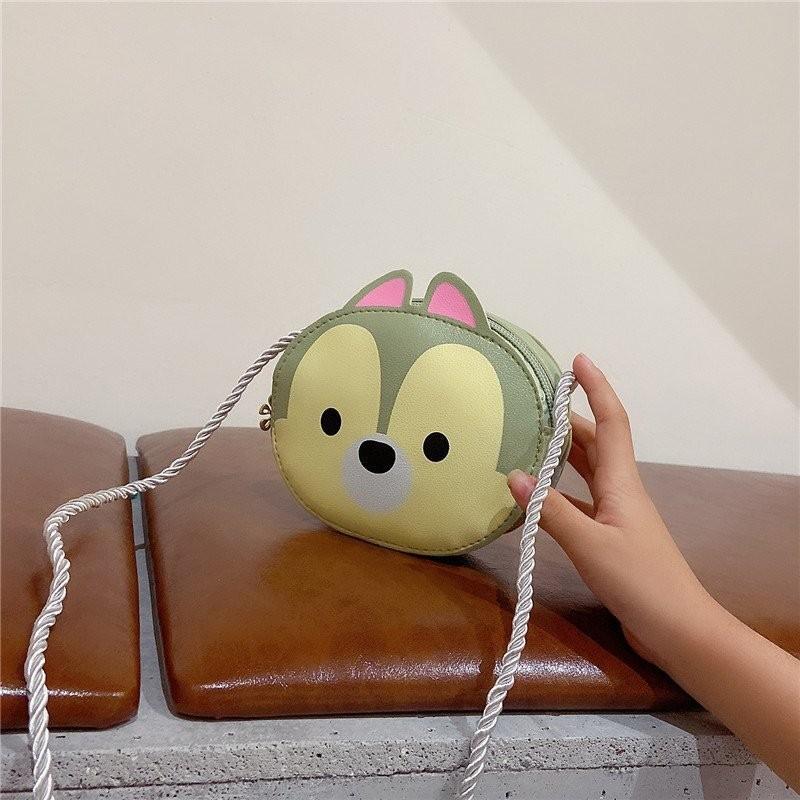Cartoon Cute Pattern Small Square Bag Girl Crossbody Bag School Outings And