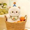 Cute Threecolor Cat Plush Toy Pillow With Soft Stuffing For Kids And Adults