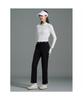 BEANPOLE GOLF [B_Under] Women'S Texture Mix Collar Long Sleeve T-Shirt White