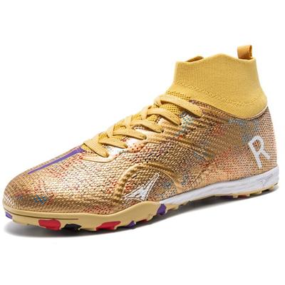 34-46 Unisex Football Boots Large Size Football Shoes Rubber Artificial Lawn Training Soccer Shoes TF Soccer Shoes