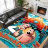 Crystal Velvet Rug Soft Non Slip Indoor Floor Mat Home DecorWallace & Gromit