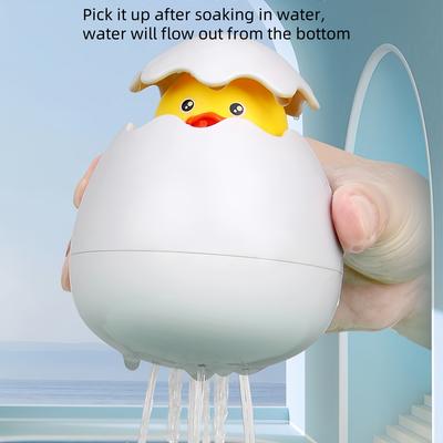 Jouets pour bébé|Jouets de bain d'été pour bébé|œuf pulvérisateur d'eau flottant|Œuf à éclore Nuage Pulvérisateur Jouet d'eau pour baignoire