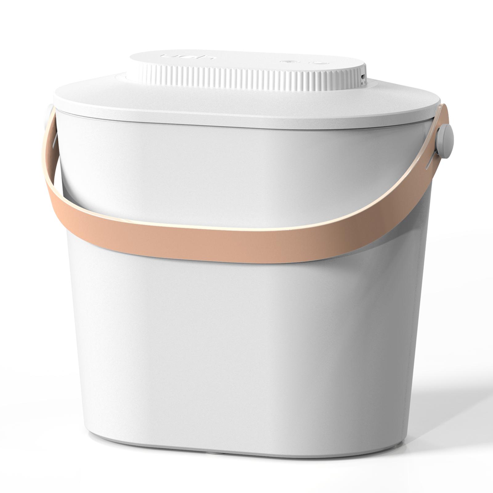 Vacuum Dog Food Storage Container Intelligent Rechargeable Cat Food Container Pet Food Storage (White,12L)