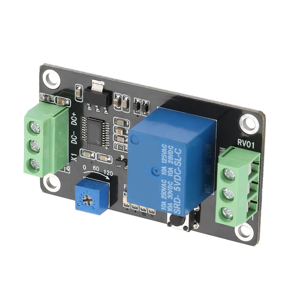 Verzögerungsrelais Selbstverriegelnd Verzögerung Ein Aus Zeitschalter Super 555 Timer DC 5V 12V 24V