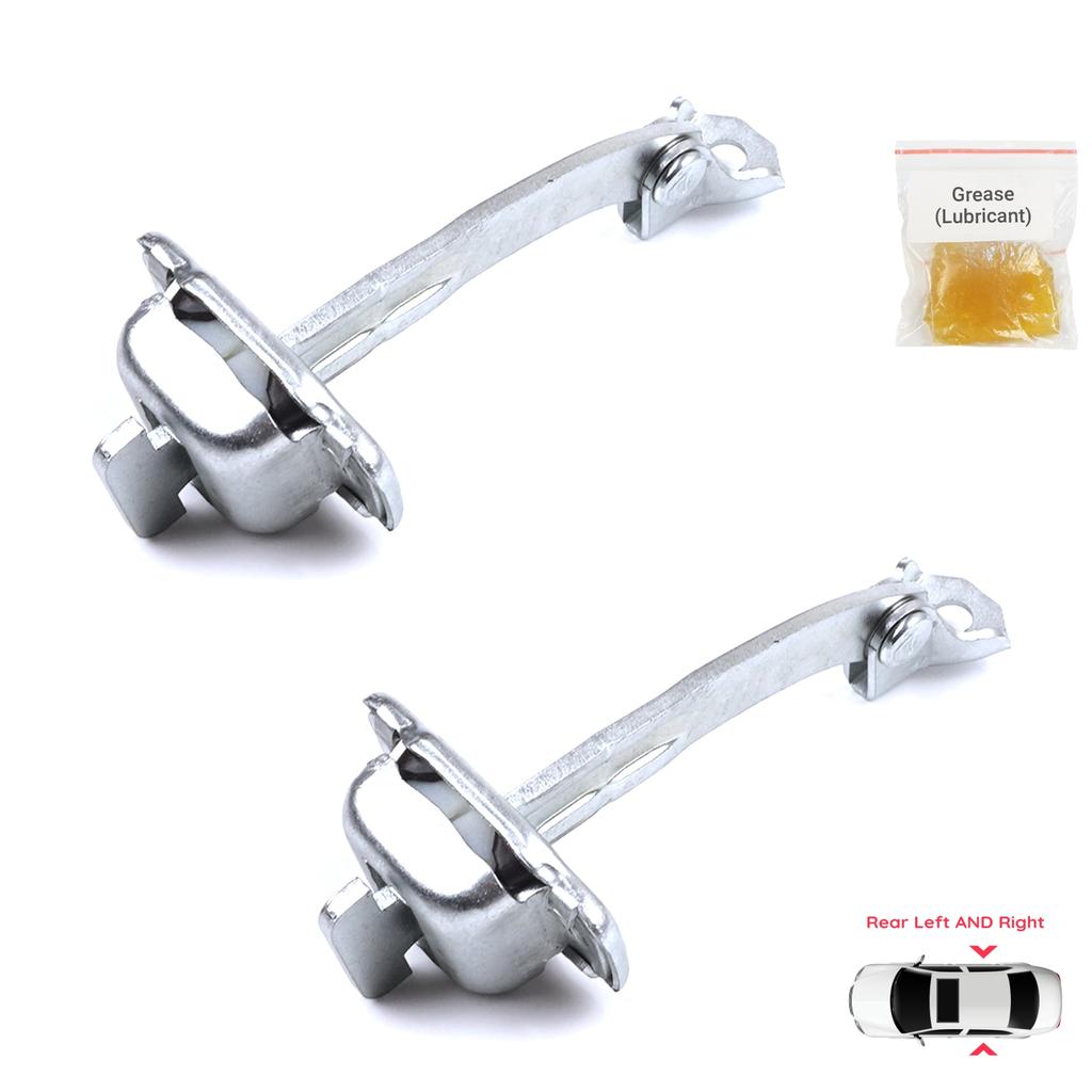 EDP1333-1 2 Pieces Rear Door Hinge Stop Check Strap Limiter for Citroen C1 Peugeot 107 Toyota Aygo 2005-2014 5-Door HB 9181J6