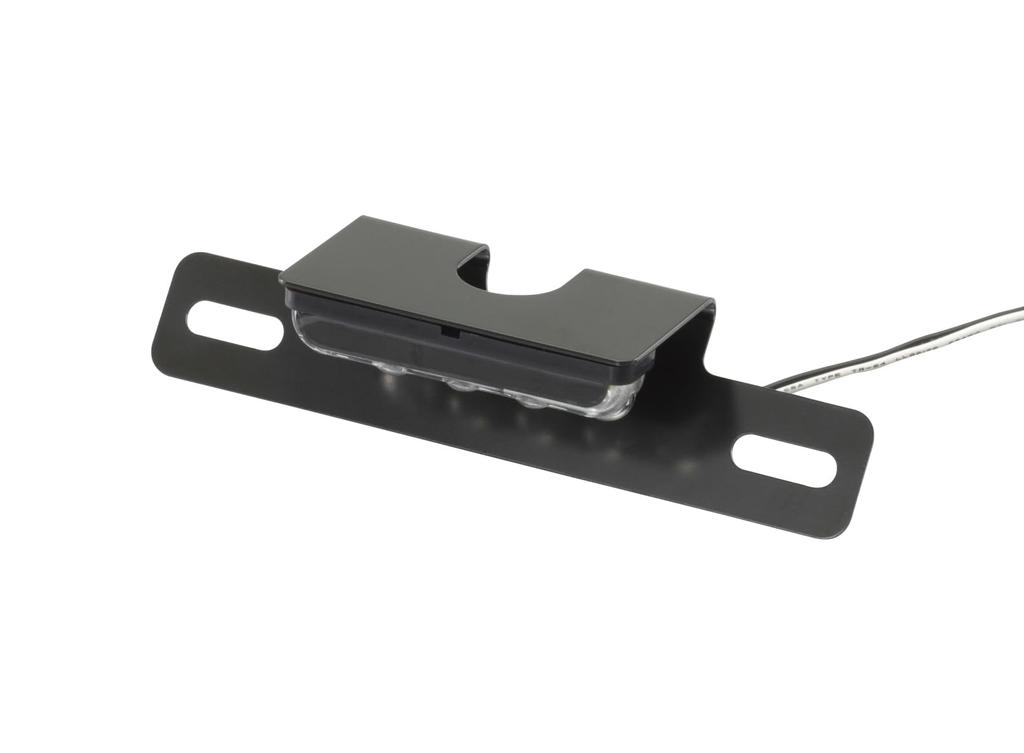 KITACO LED License Lamp Kit General Purpose 12V Black (for Cars) 801-9000000