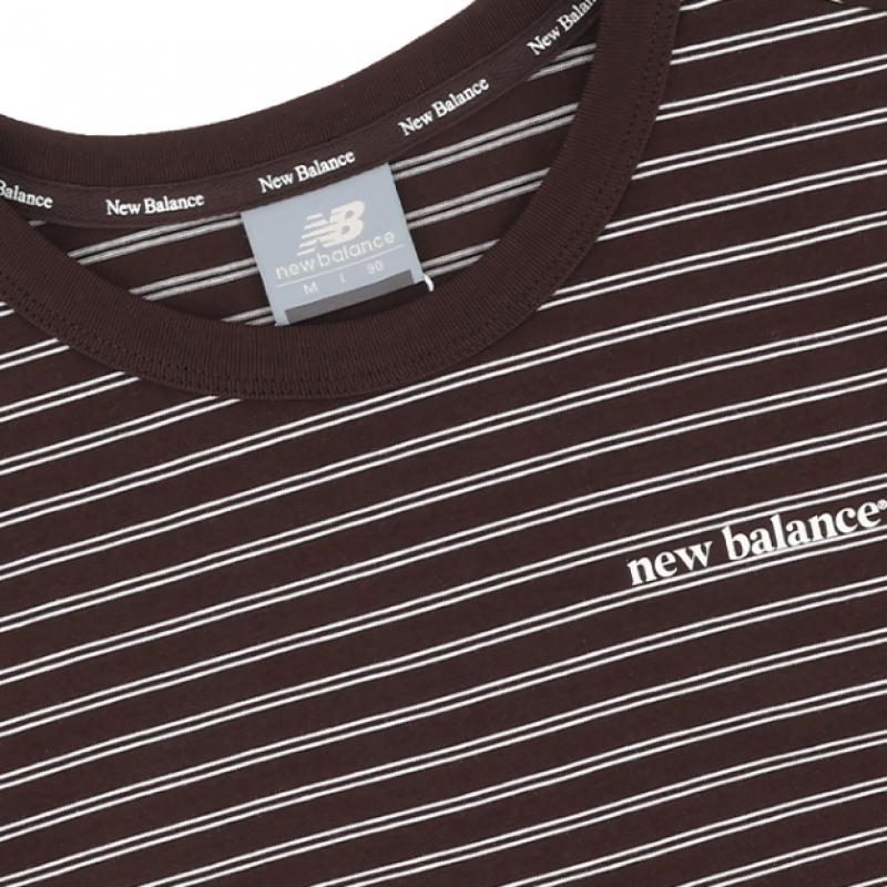 New Balance Women STripe ShorT Sleeve T shirT Nbneg2w422