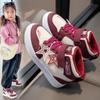 Boys Girls Sports Boots Suede for Winter Trendy Students Warm Boots Non-slip 2024 New Fashion Children Short Boots with Stars