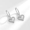 925 Sterling Silver Heart Hoop Earrings Stud Earrings Silver Women Star Butterfly Earrings for Women Jewelry Gift E357