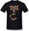 Men's The Byrds Cotton Short Men T Shirt Black