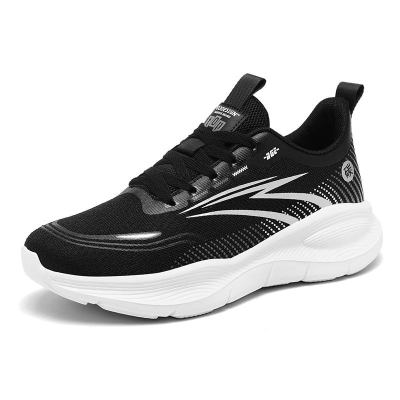 Summer breathable mesh shoes new men's shoes platform versatile sports and leisure shoes non-slip and wear-resistant running shoes