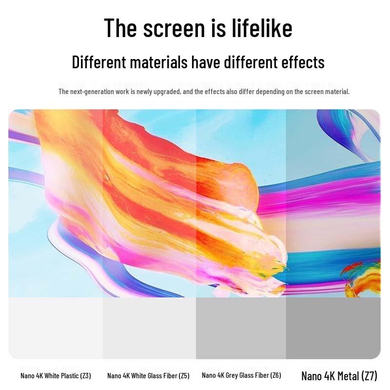 Jingmi 100-inch 16:9 HD Projector Screen with Stand