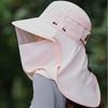 Neck Guard Women Fisherman Hat Quick Drying Summer Sunscreen Cap Sun Protection Hat  Outdoor