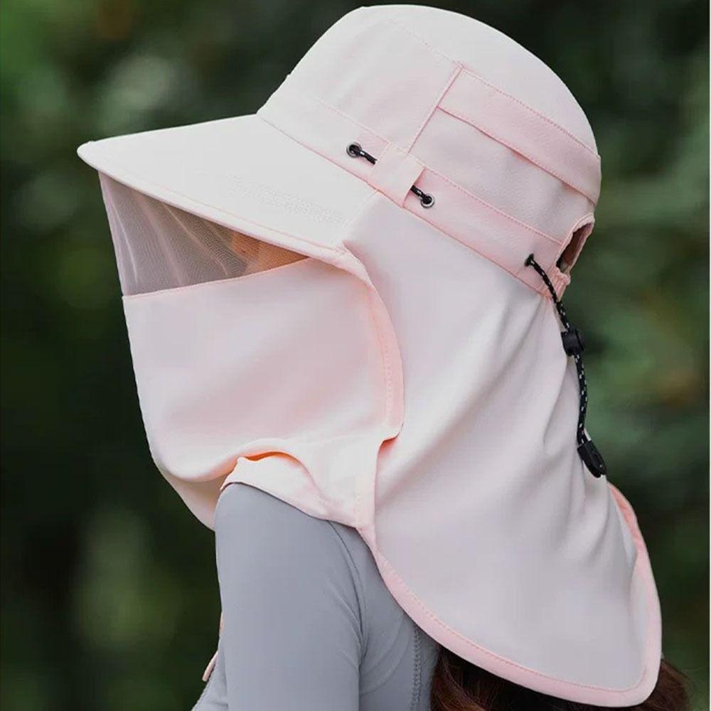 Neck Guard Women Fisherman Hat Quick Drying Summer Sunscreen Cap Sun Protection Hat  Outdoor