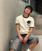 AMOU 13 Cat Half T-Shirts Ivory