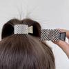 Full Diamond Rhinestone Hair Clip Elegant Shark Hair Claws New Ponytail Holder  Girl