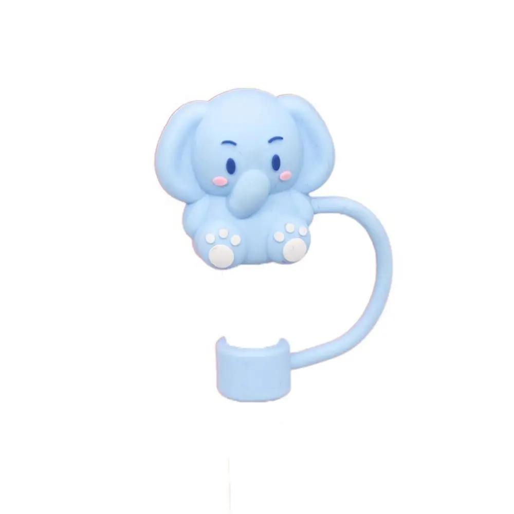 Reusable Silicone Straw Plug New Dust-proof Splash Proof Straw Tips Cover Kitchen Tool Cup Accessories Drinking Dust Cap Bottle