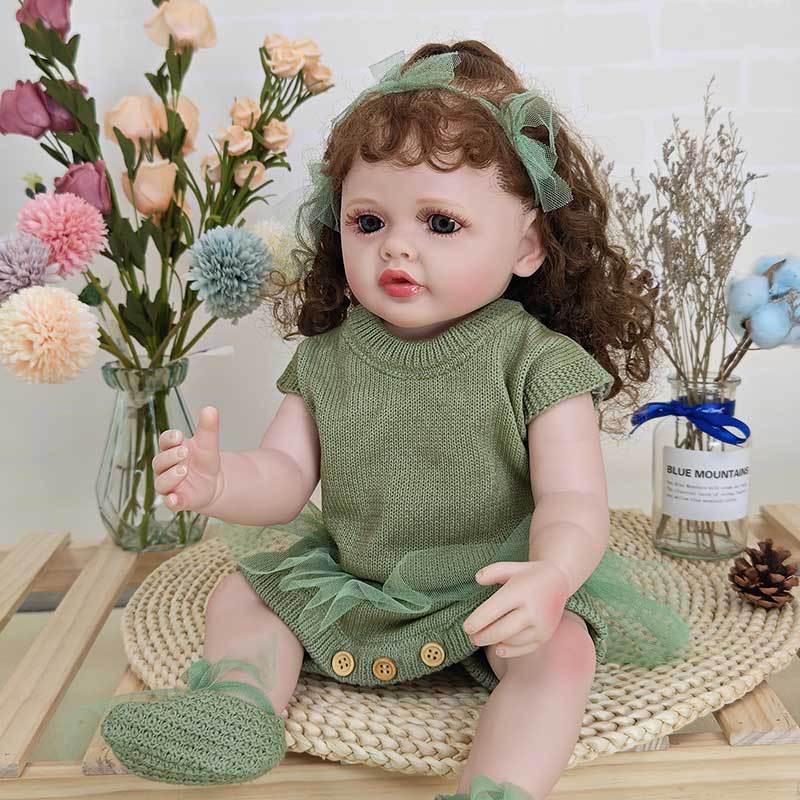 

Виниловая кукла-реборн - Реалистичная игрушка для девочки и подарочный набор на день рождения для детей Doll Clothes (Clothes Only)