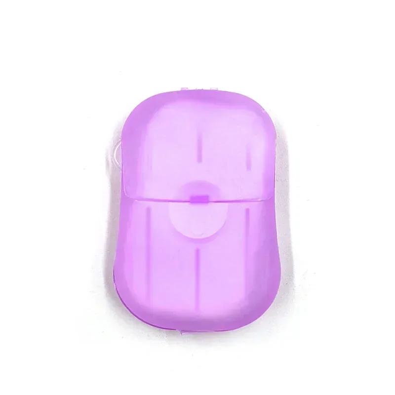 Soap Paper Hand Washing Bath Cleansing Fragrance Sheets Outdoor Travel Sheets Disposable Boxed Soap Portable Mini Paper Soap