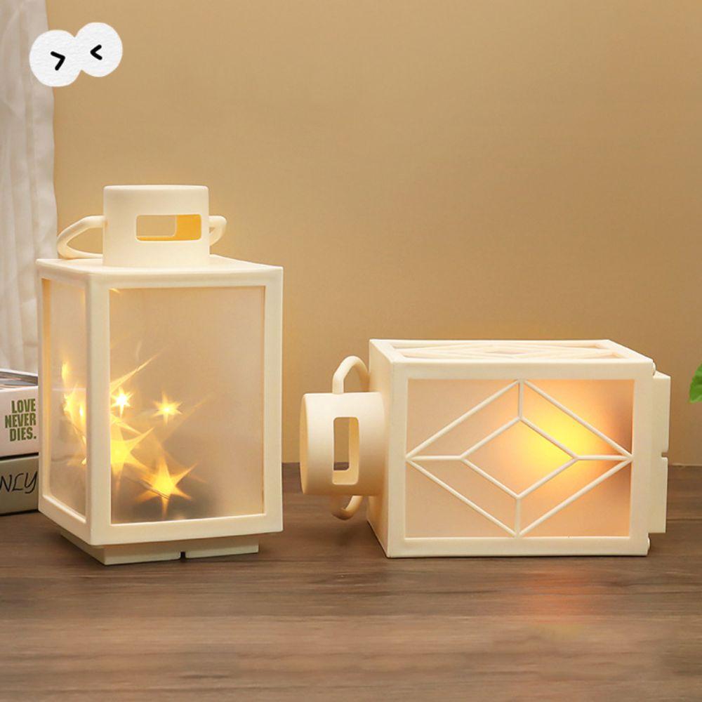 

Spot Candle Holder Decorative Christmas Lantern Plastic Candle Light Party Style 3