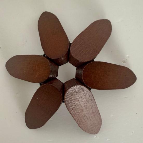 3/4/5Pcs Placemat Christmas Tree Design Bamboo Table Cushion Coaster Set High Temperature Resistant Insulation Mat