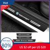 New Car Door Threshold Protector Decal for Volkswagen Passat Tiguan Golf Bora Jetta Sharan T3 T5 Magotan Beetle Trunk Bumpe