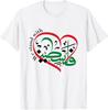 Nous sommes avec la Palestine Calligraphie Arabe #FreePalestine T-shirt Unisexe