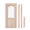 1:12 Maison de Poupée Simulation Porte Meubles Miniatures Bricolage Porte en Bois Accessoires Maison de Poupée