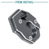 ACROPIX Motorcycle Kickstand Side Stand Extension Pad CNC Aluminum Alloy Compatible with Kawasaki Z900RS Gray 1pcs