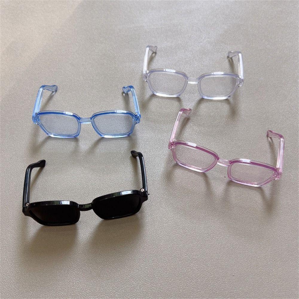 

Fashion Cotton Doll Frame Cute Round Frame New Crown Eyeglasses 20cm Cotton Dolls 8