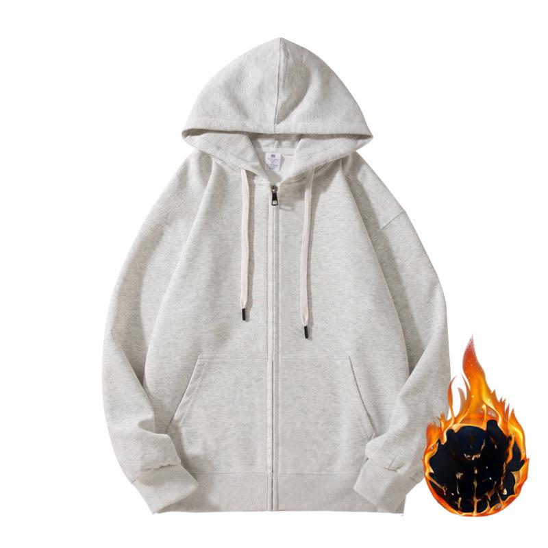 Sweatshirt Herr Vår Lös Nedhasad axel Kofta Jacka med huva Parmodeller Sport- och fritidstoppar