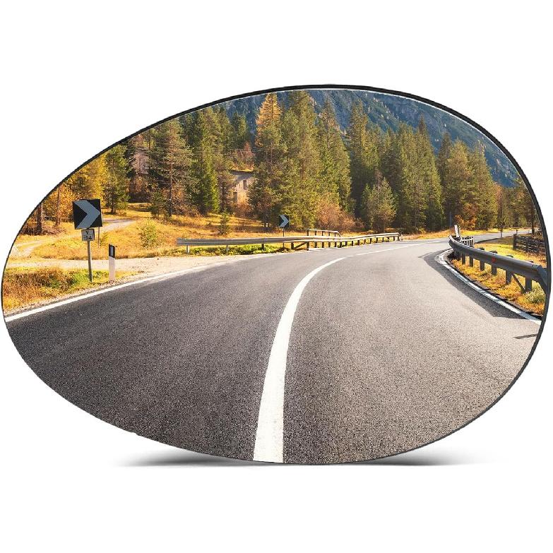 

SCITOO Side View Mirror Driver Left Side Fit For 2007-2013 For MINI COOPER Flat Heated Chrome Replacement Exterior Mirror Glass OE:51162755629